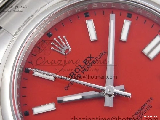 Best 41mm Red 1:1 VR3230 Steel Dial Clean Perpetual 904L 126000 Edition Oyster 0219